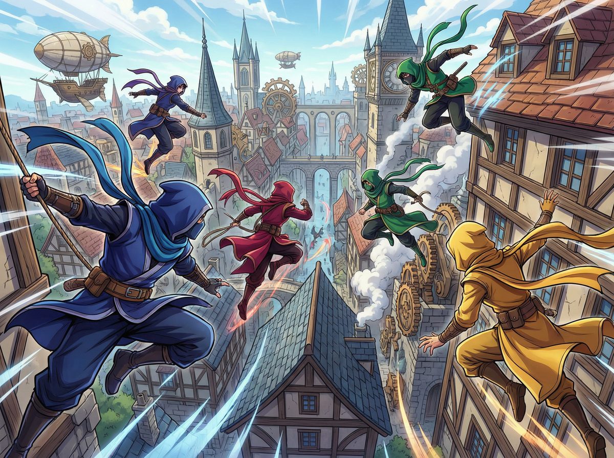 探花跑酷竞速动漫